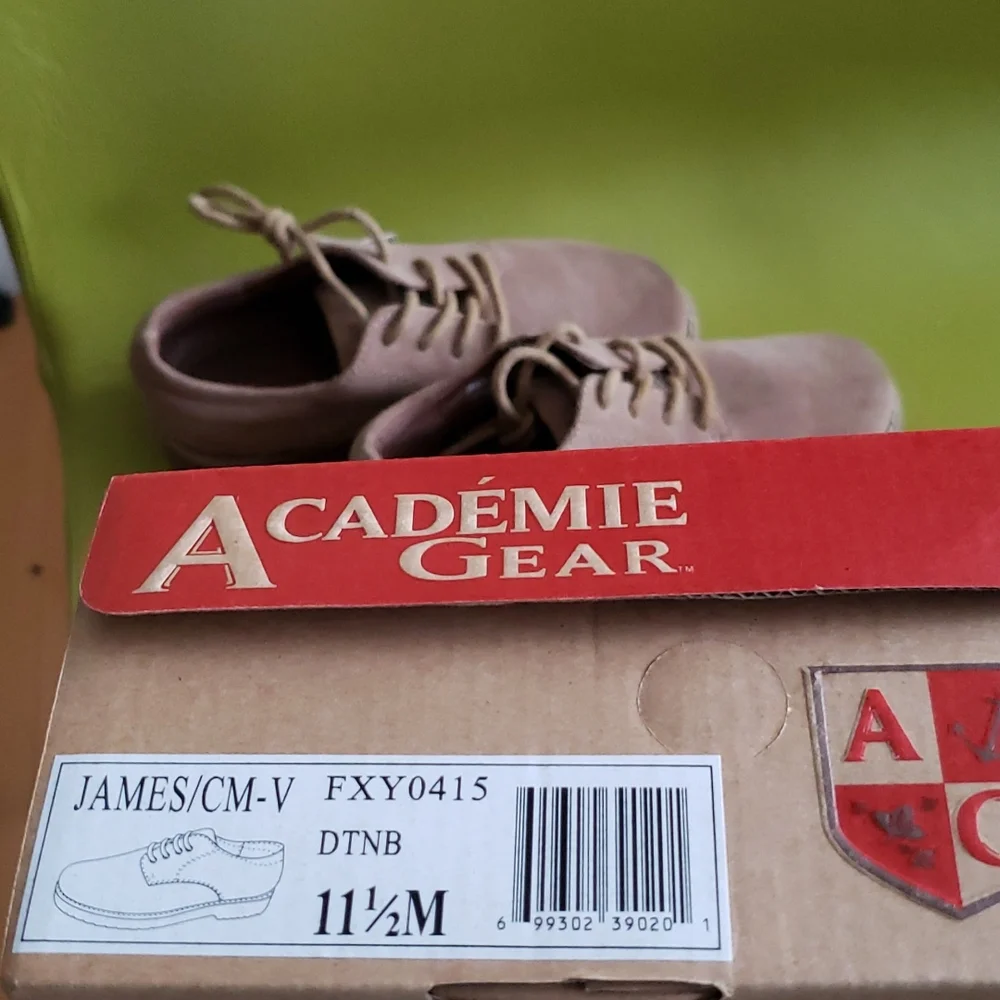 James School Oxford Leather Boys Shoes